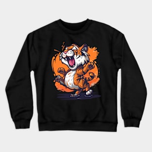 Tiger Spectacular Sprinters Crewneck Sweatshirt